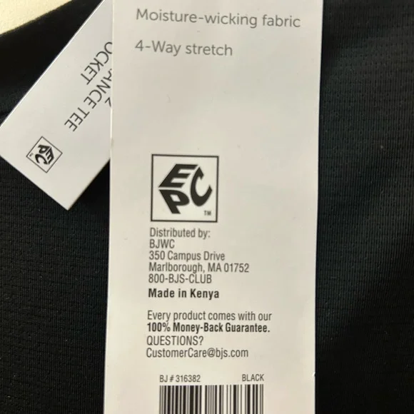 Essentials Black Short Sleeve Crew Neck Tee - Picture 4 of 5